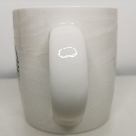 Starbucks 2020 Winter Mug White on White Swirl New Bone China 12fl oz‎ - Picture 2 of 9